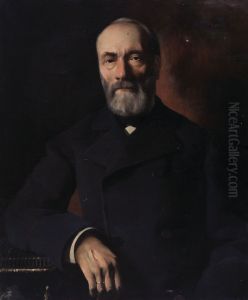 Portrait of Alfred Leroy, the Artist's Father