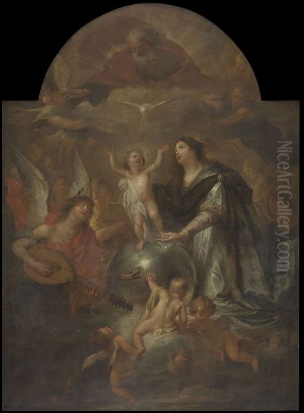 The Exaltation of the Child Oil Painting by Jan Van Cleve