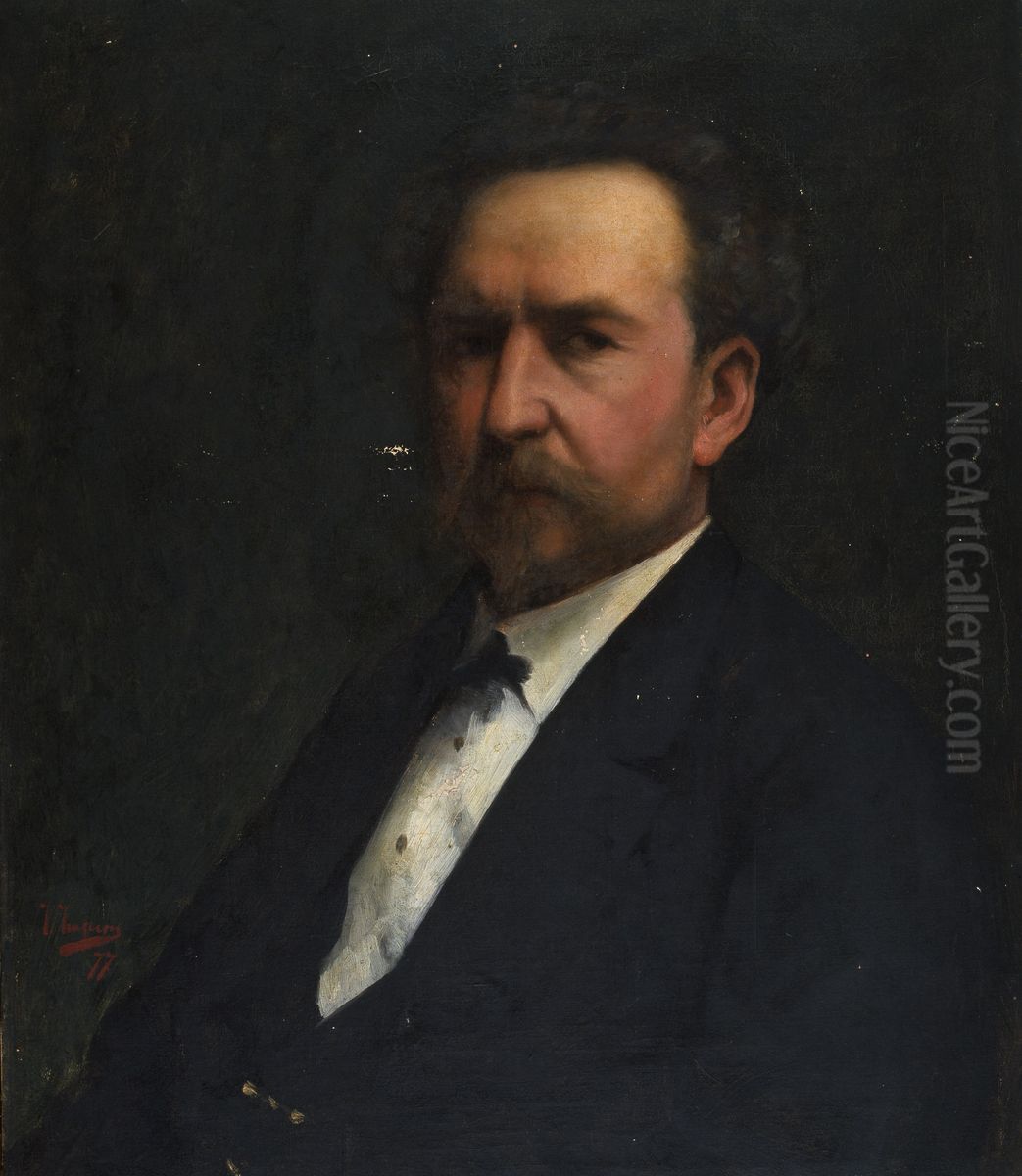 Portrait of Mr Donny Oil Painting by Josse Impens