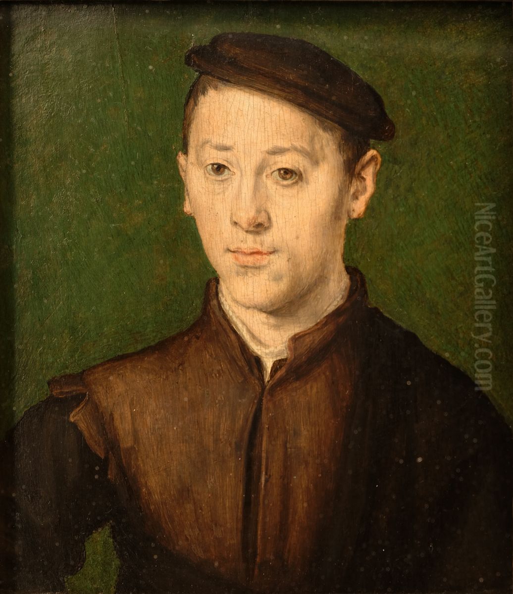 Junger Mann Oil Painting by Corneille De Lyon