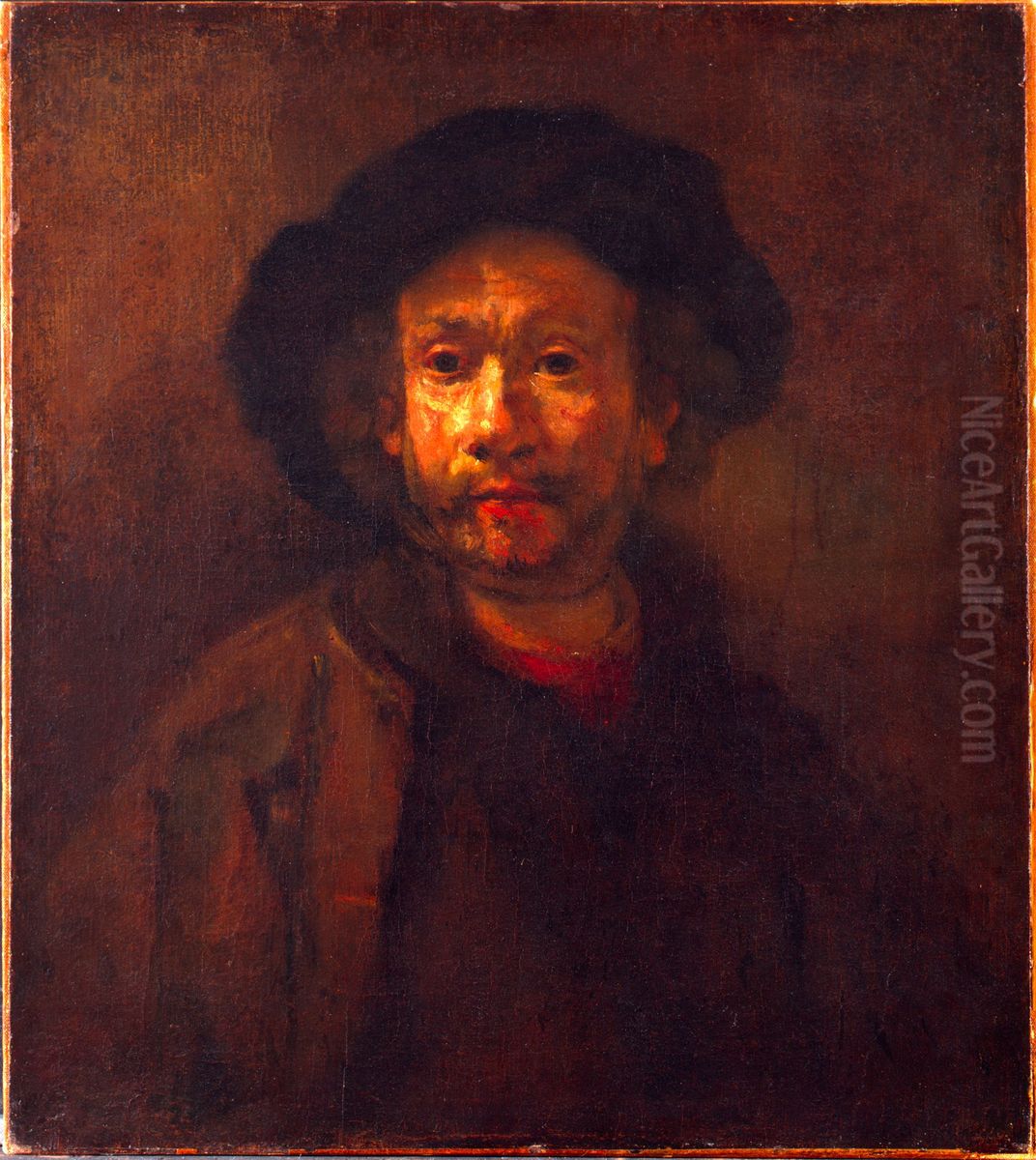 Portrait of the Artist Oil Painting by Rembrandt