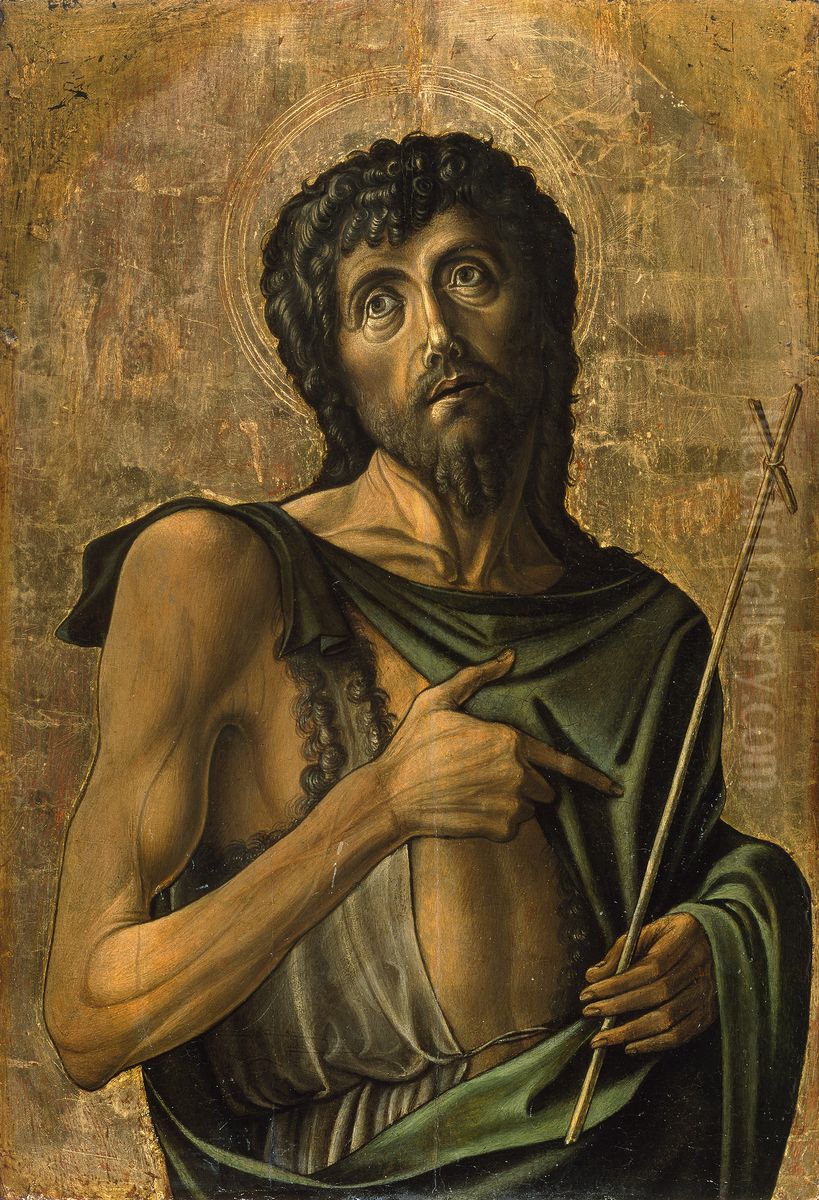 Saint John the Baptist Oil Painting by Alvise Vivarini