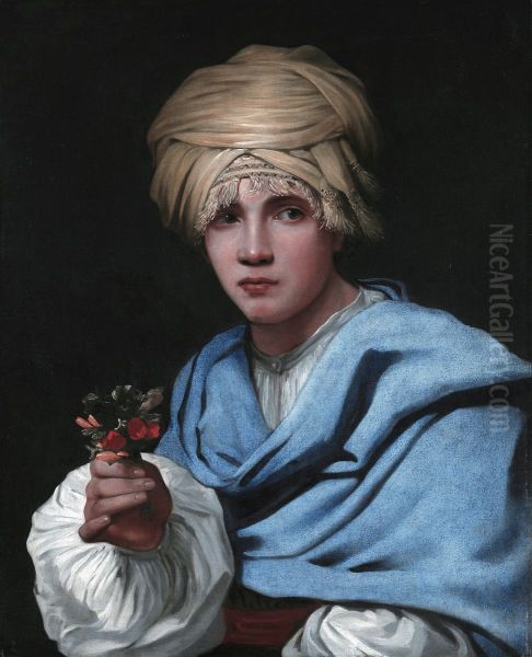 Portrait of an unknown boy Oil Painting by Michiel Sweerts