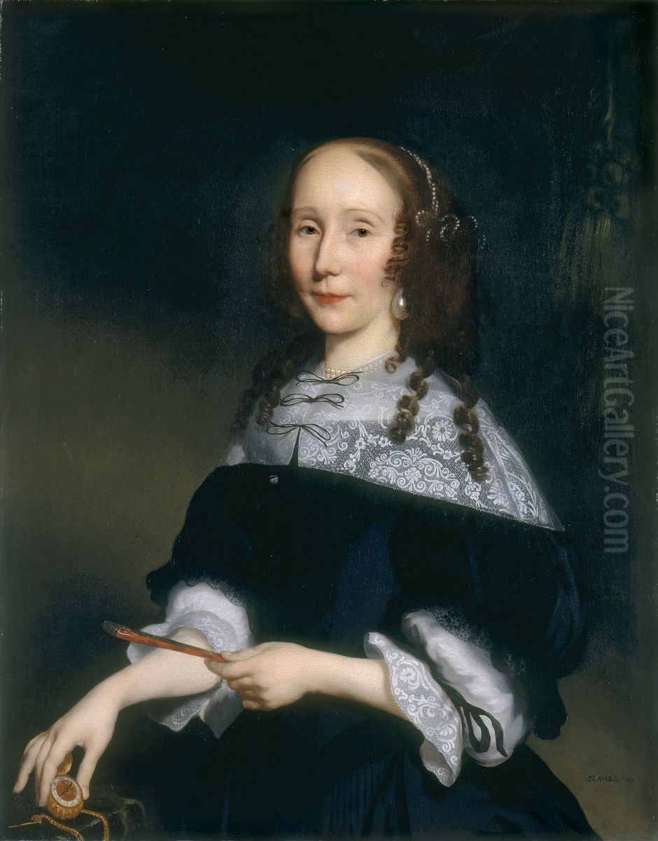 Portrait of a Lady Oil Painting by Nicolaes Maes