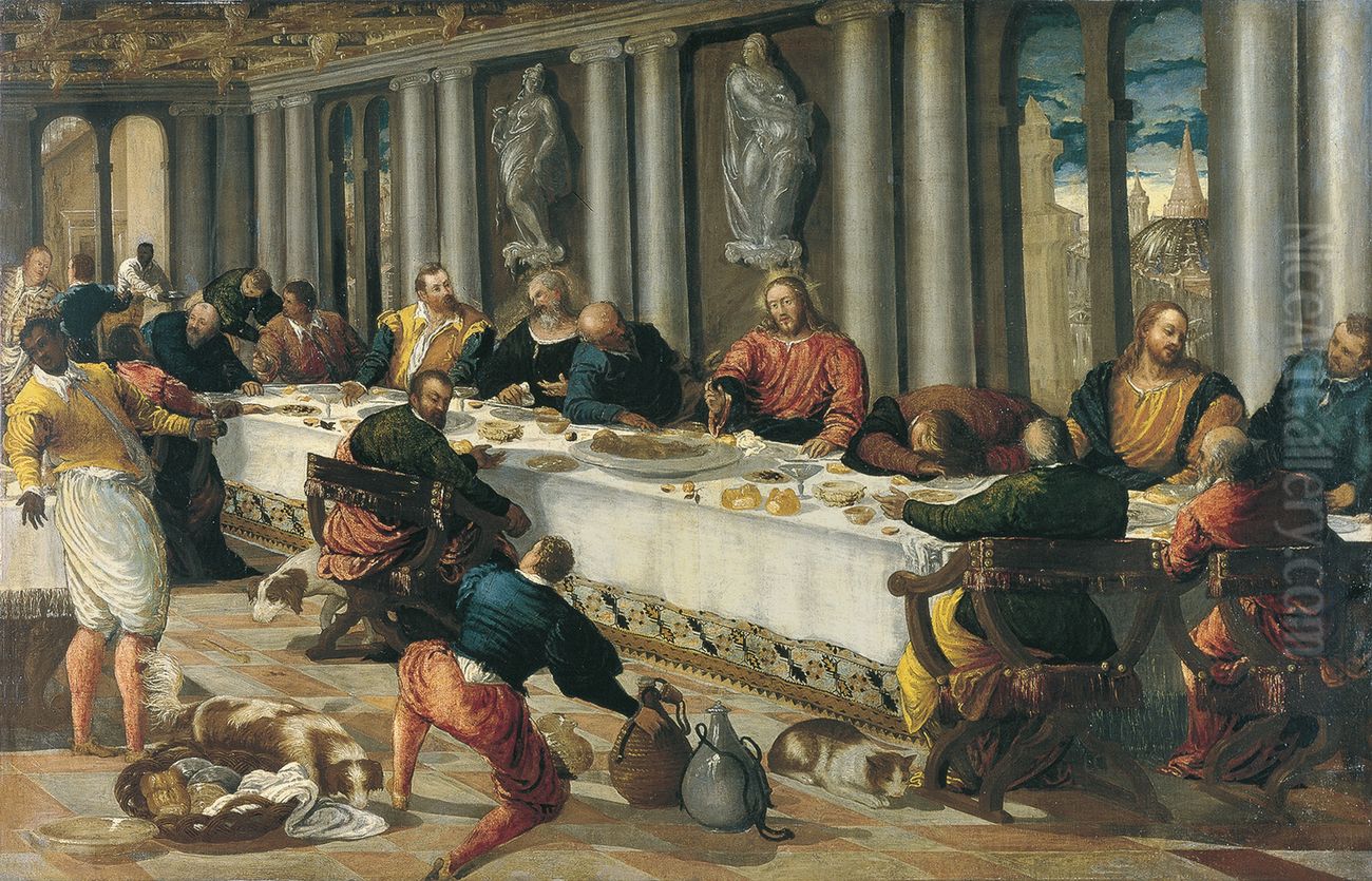 The Last Supper Oil Painting by El Greco