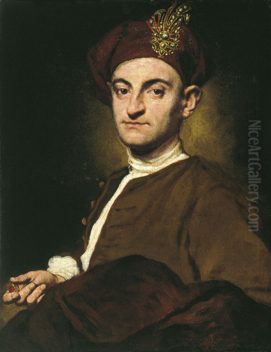 Portrait of a Goldsmith Oil Painting by Fra Galgario
