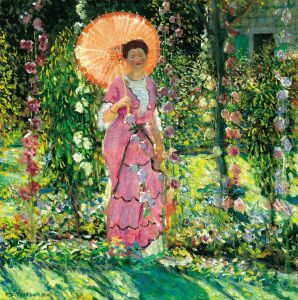 Hollyhocks