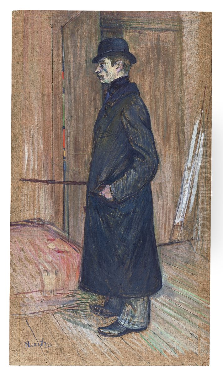 Gaston Bonnefoy Oil Painting by Henri De Toulouse-Lautrec