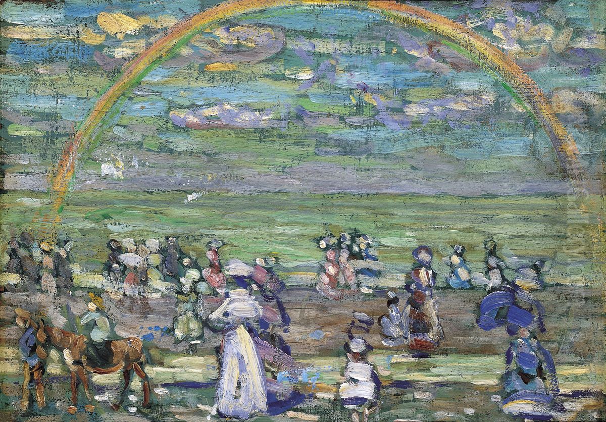 Arco iris Oil Painting by Maurice Prendergast