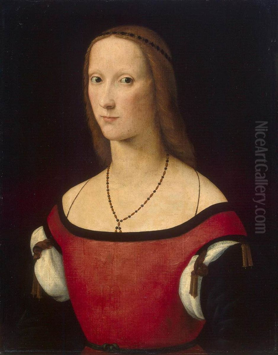 Portrait of a Lady Oil Painting by Lorenzo Costa