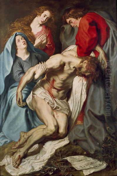 The Deposition Oil Painting by Sir Anthony Van Dyck