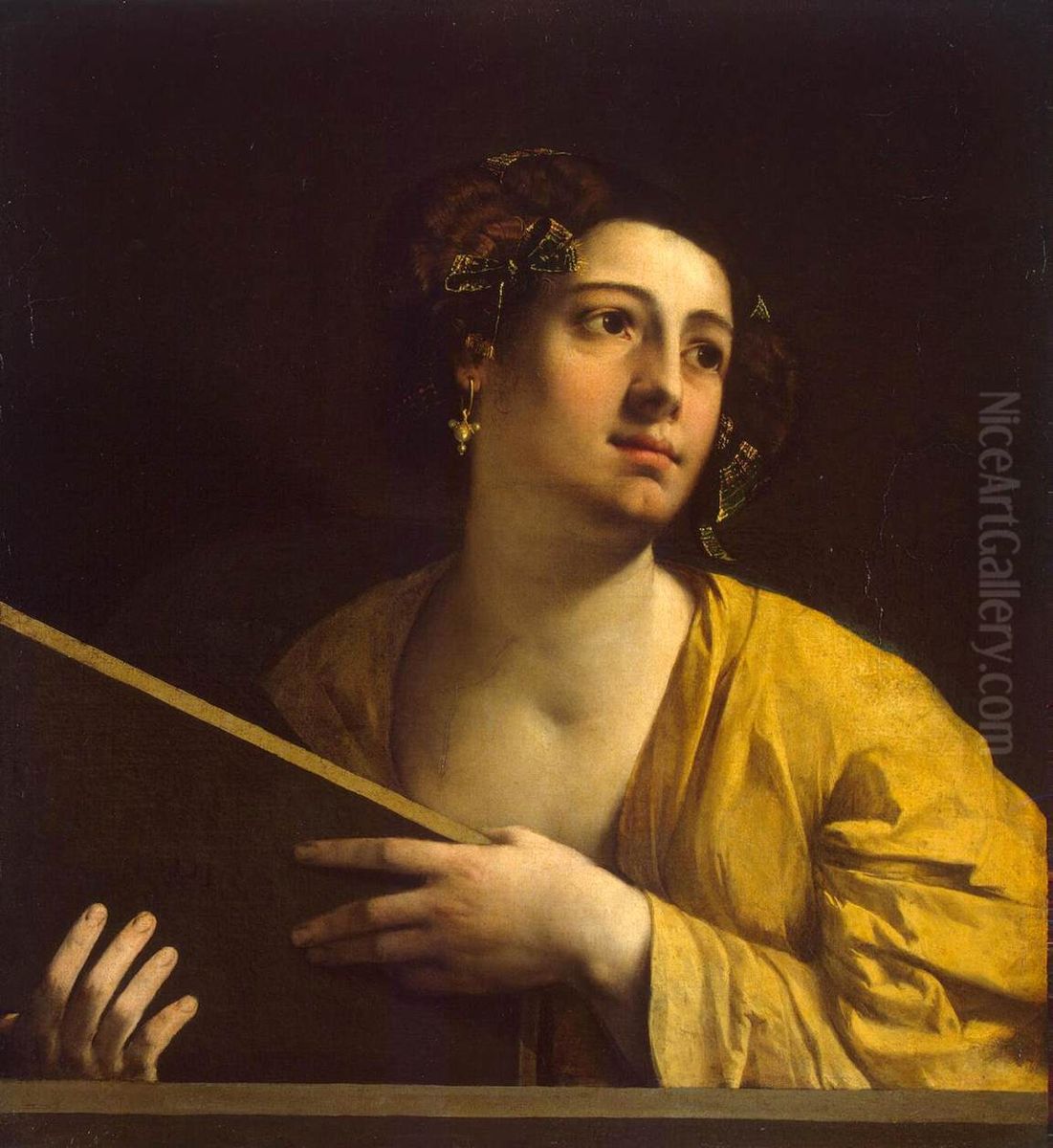 Sibyl Oil Painting by Dosso Dossi