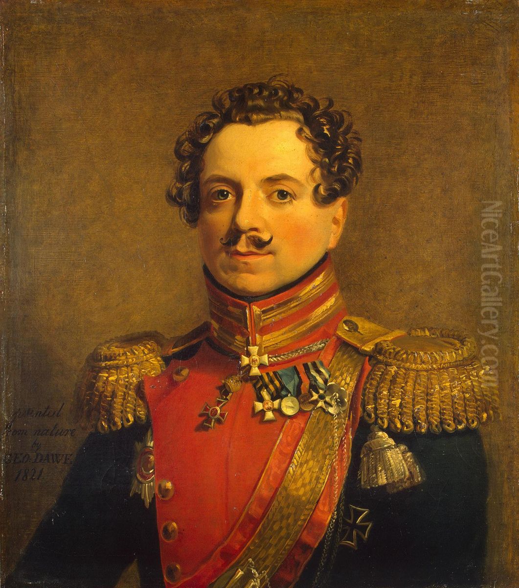 Portrait of Stepan S. Andreyevsky (1782-1842) Oil Painting by George Dawe
