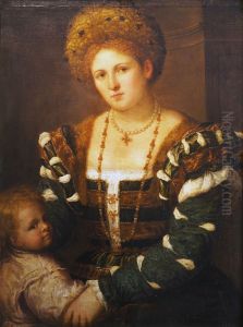 Ritratto di dama con figlio