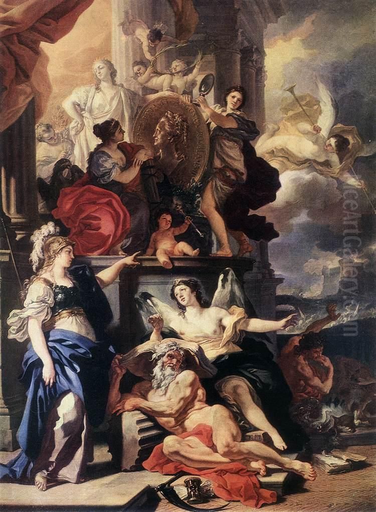 Allegory of Reign Oil Painting by Francesco Solimena