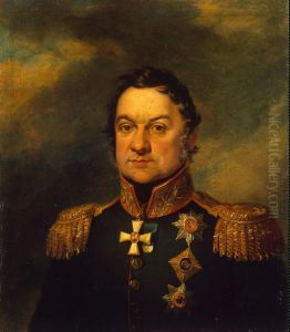 Portrait of Dmitri Sergejewitsch Dochturow (1756-1816), Russian general