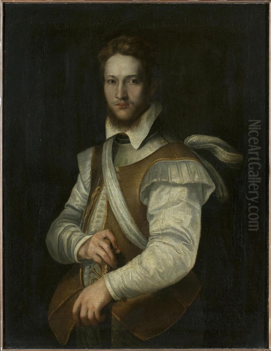 Portrait of a Man Oil Painting by Federico Barocci