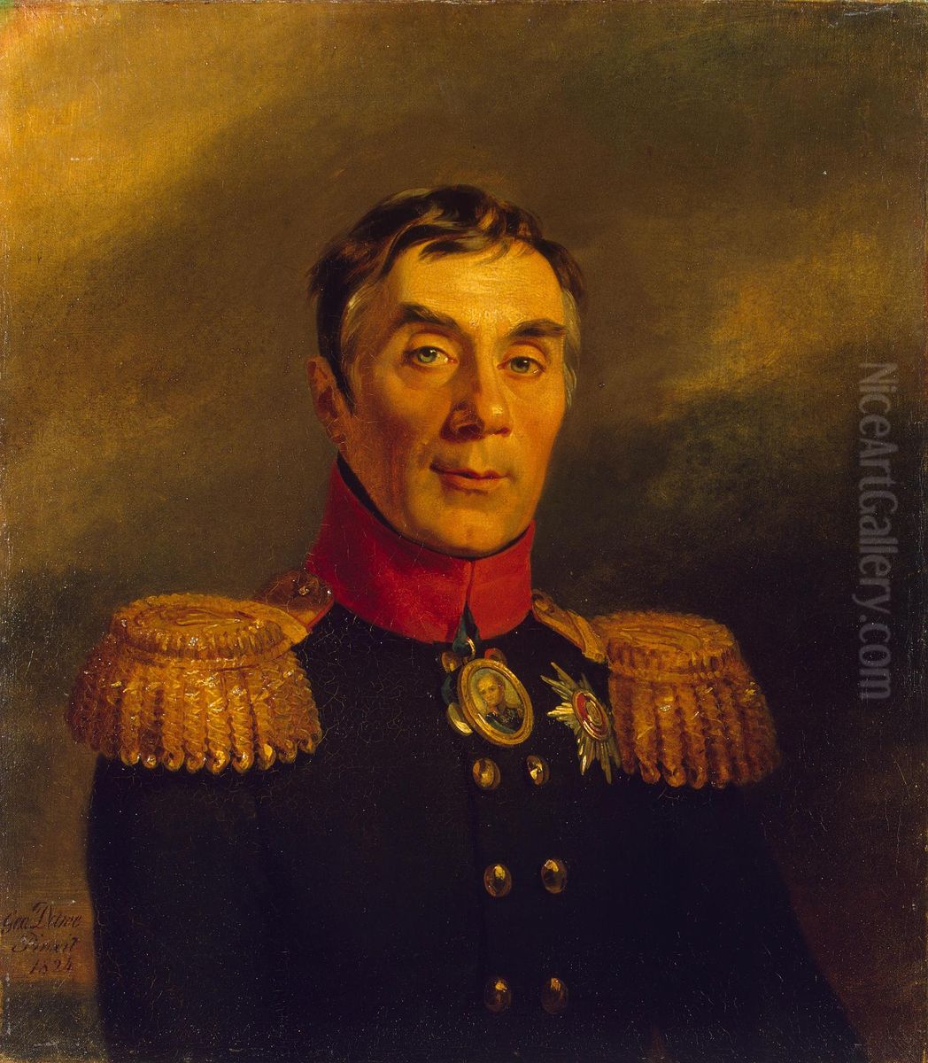 Portrait of Alexey A. Arakcheyev (1769-1834) Oil Painting by George Dawe