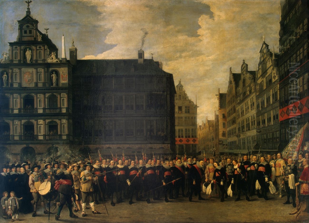 Portrait of the Members of the GuildOude Voetboog(