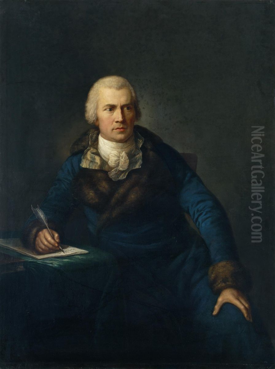 Portrait of Friedrich Heinrich Ludwig of Prussia Oil Painting by Anna Dorothea Therbusch