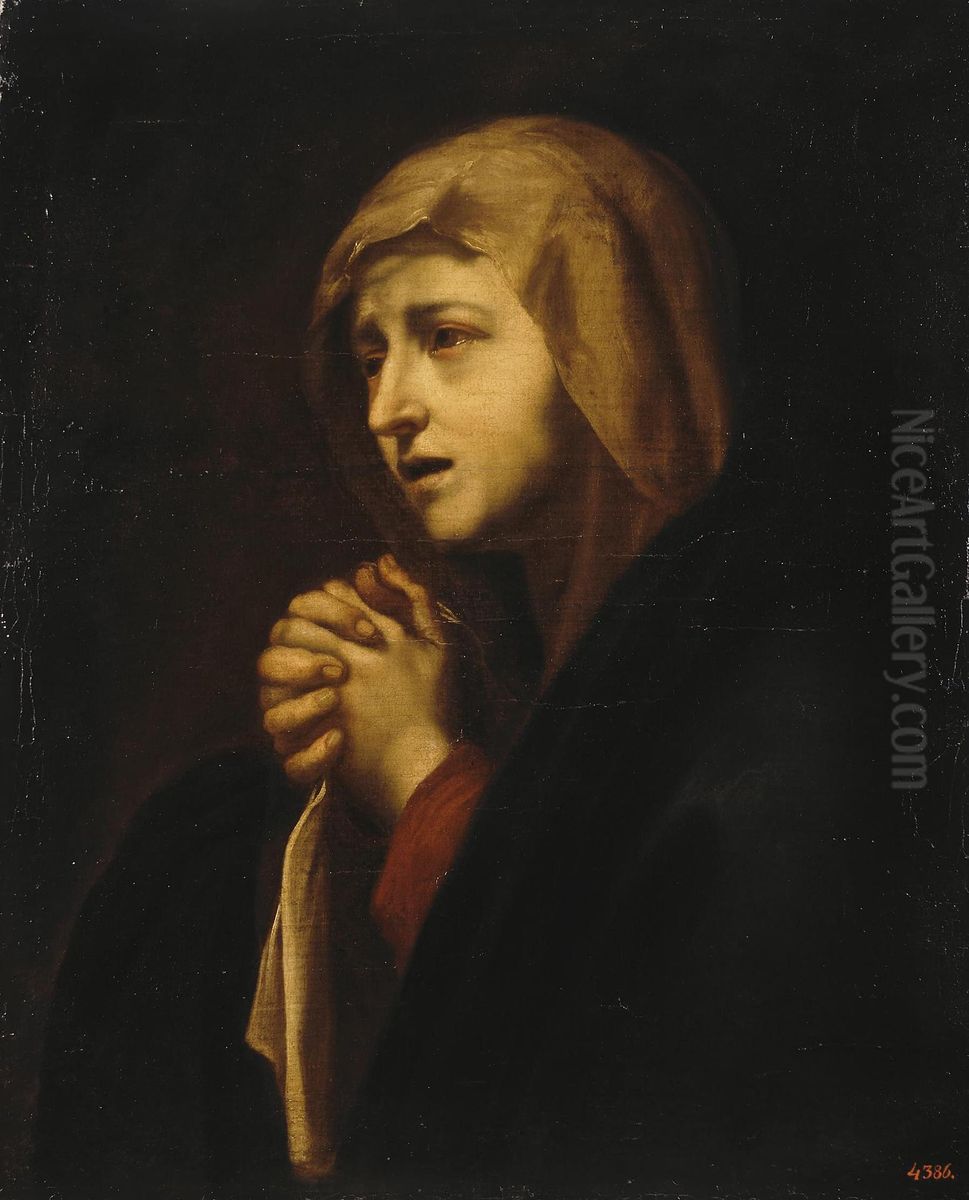 Mater Dolorosa Oil Painting by Jusepe de Ribera
