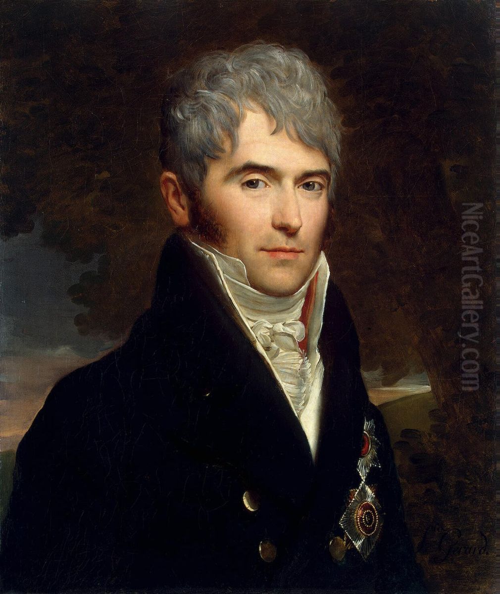 Portrait of Prince Viktor Kochubey Oil Painting by Francois Gerard
