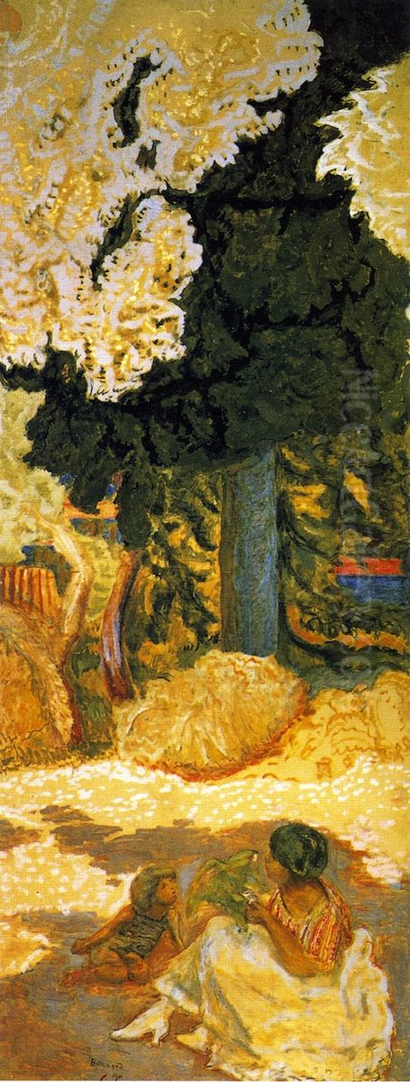 The Mediterranean. Triptych (right panel) Oil Painting by Pierre Bonnard