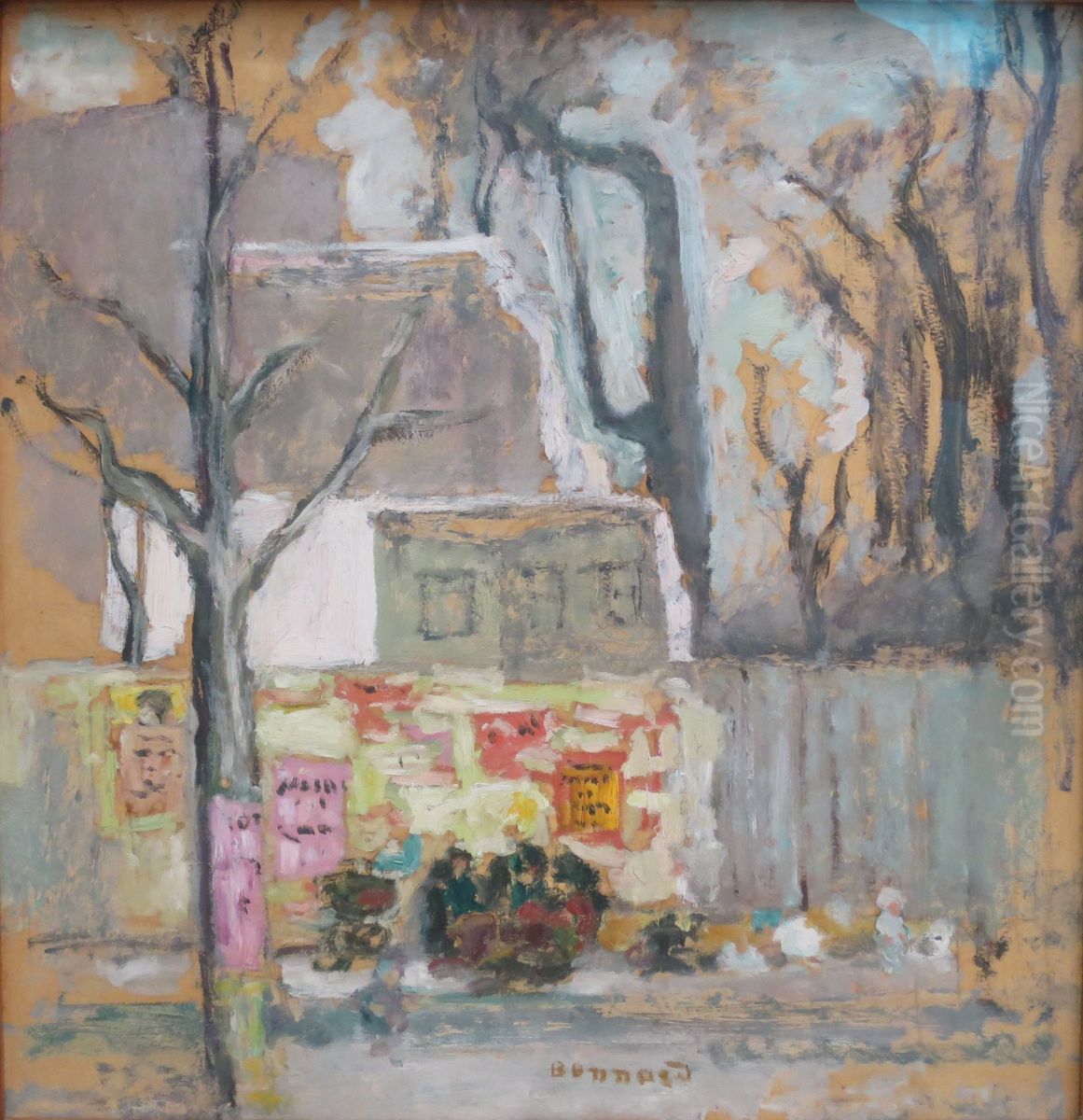 A Corner of Paris Oil Painting by Pierre Bonnard
