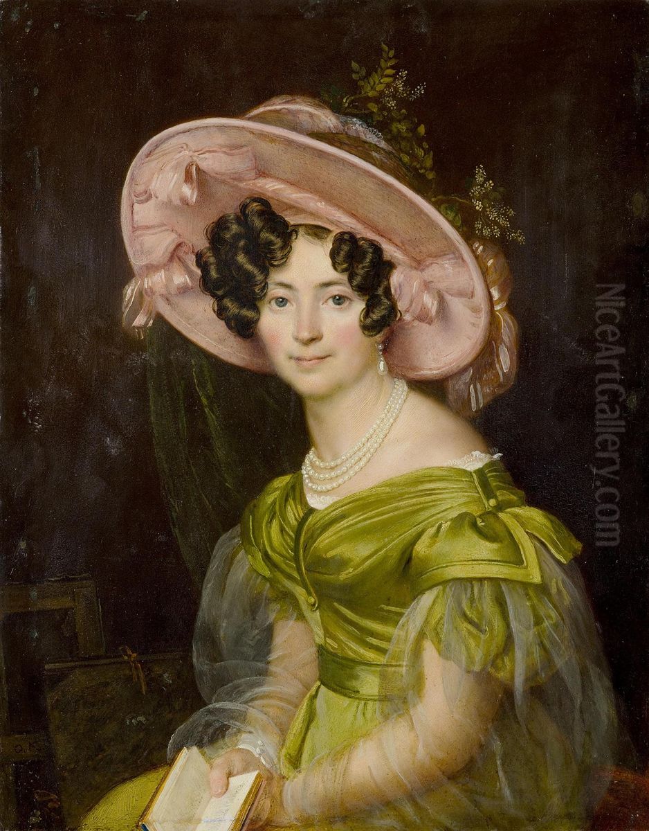 Portrait of Princess Zinaida Volkonskaya Oil Painting by Orest Kiprensky