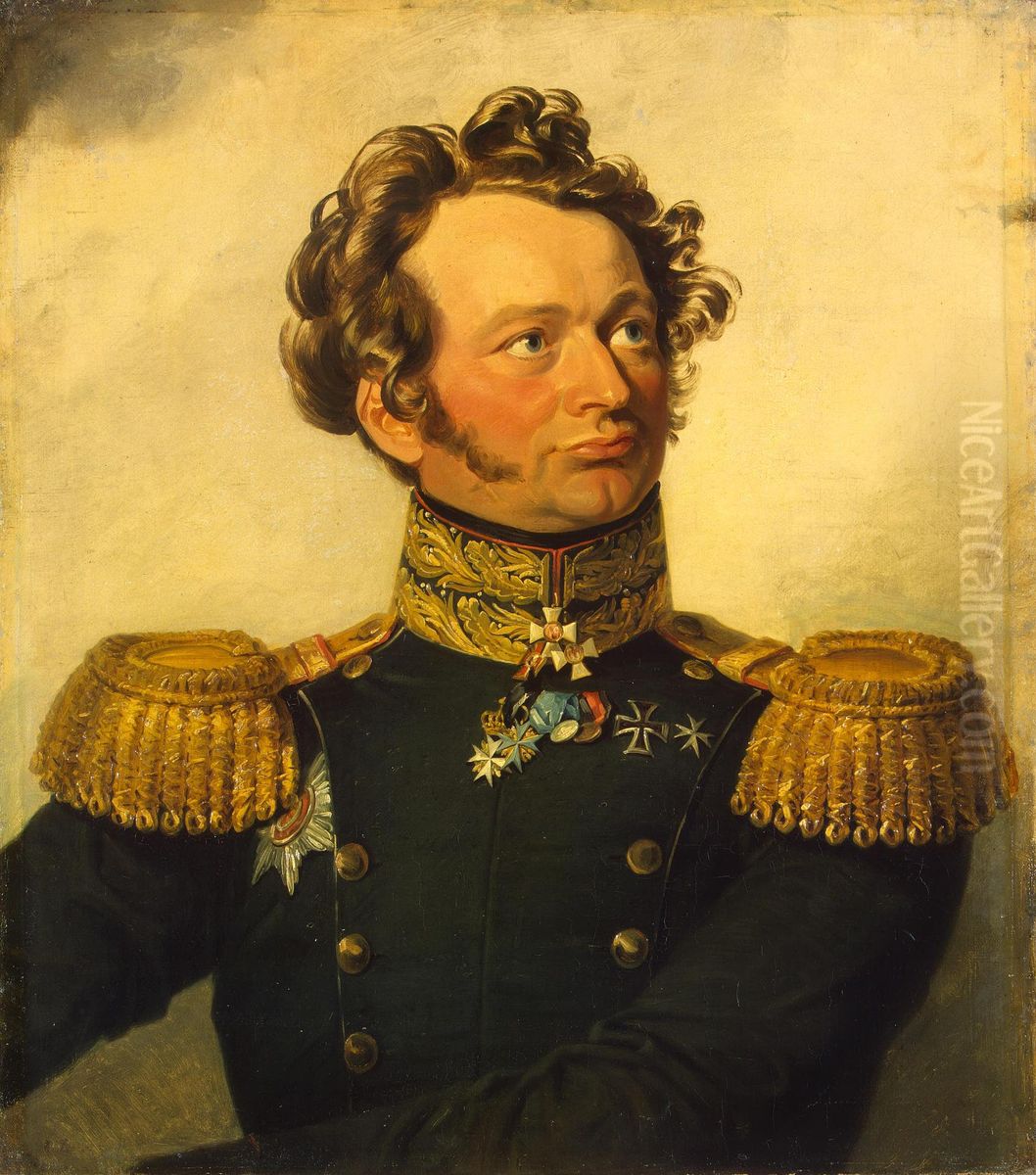 Portrait of Karl I. Bistrom (1770-1838) (1st) Oil Painting by George Dawe