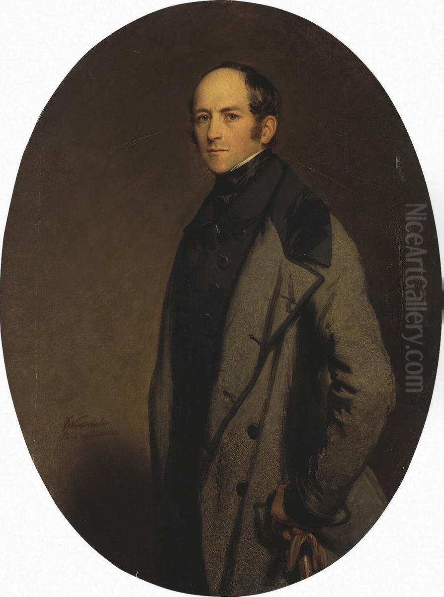 Portrait of Count Alexei Bobrinsky Oil Painting by Franz Xavier Winterhalter