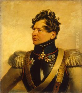 Portrait of Ivan S. Leontyev (1782-1824) (replica of the 1823 portrait)