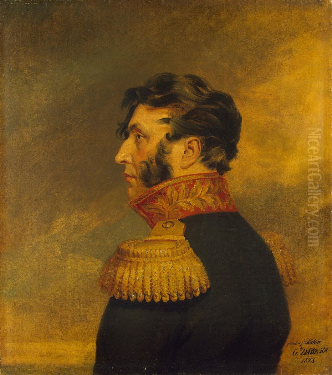 Portrait of Dmitry A. Levin (1777-1839) Oil Painting by George Dawe