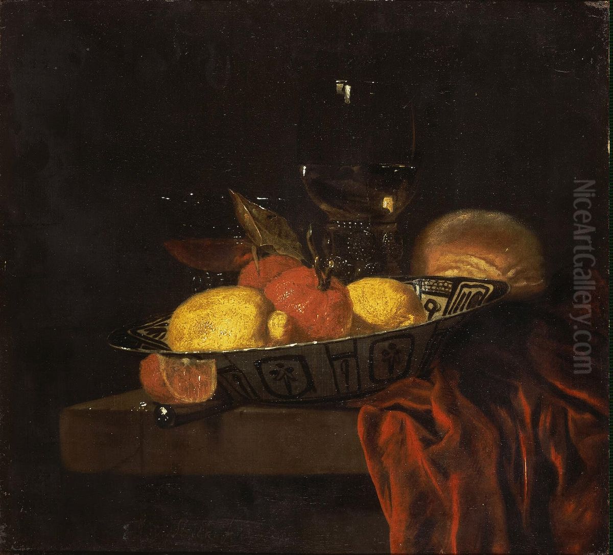 Zakuska Oil Painting by Juriaen van Streeck