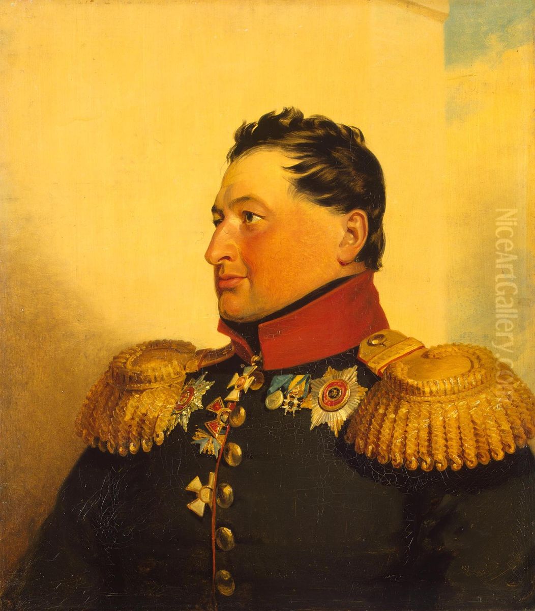 Portrait of Pavel P. Turchaninov (1776-1839) (1st) Oil Painting by George Dawe