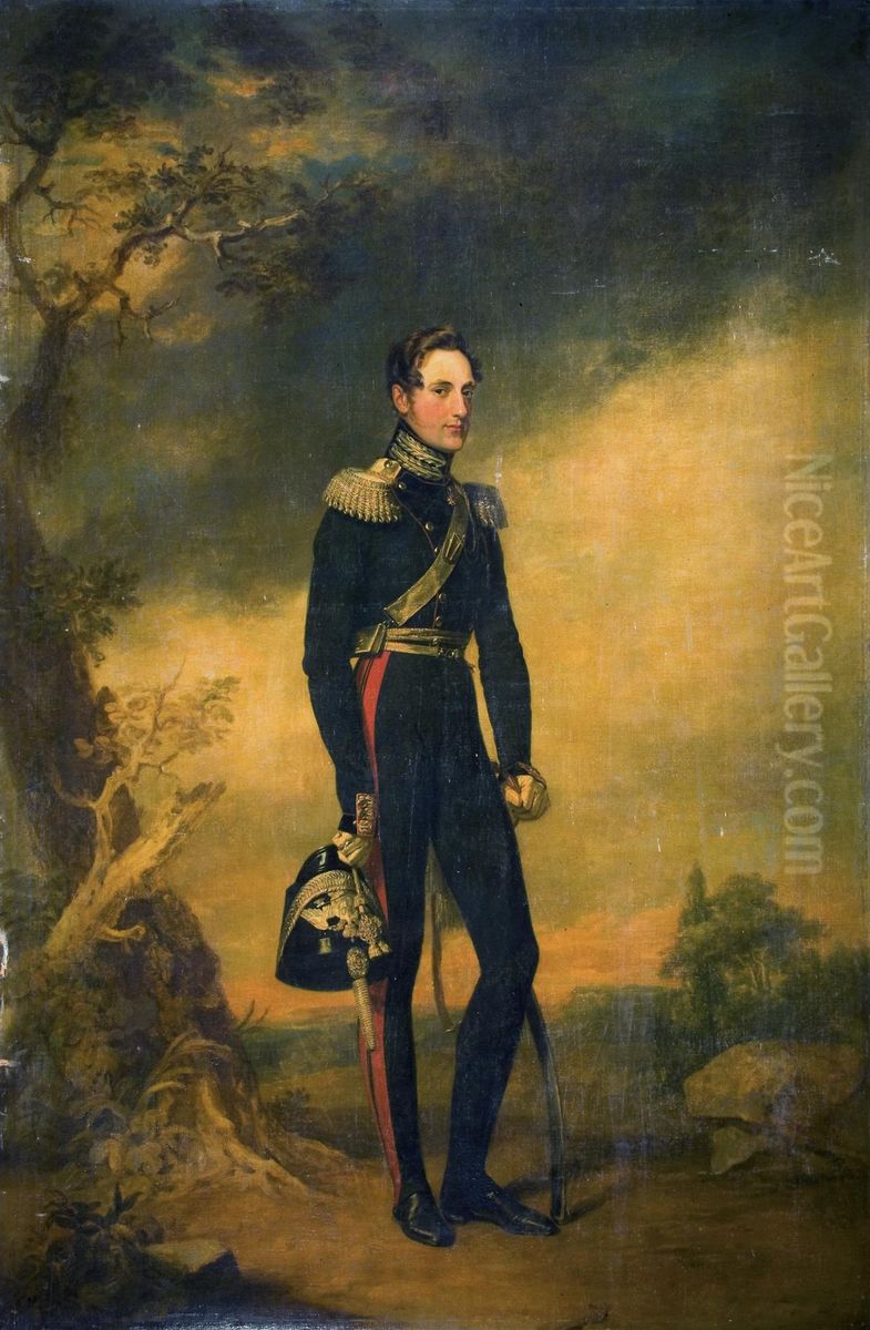 Portrait of Grand Duke Nikolai Pavlovich Oil Painting by George Dawe