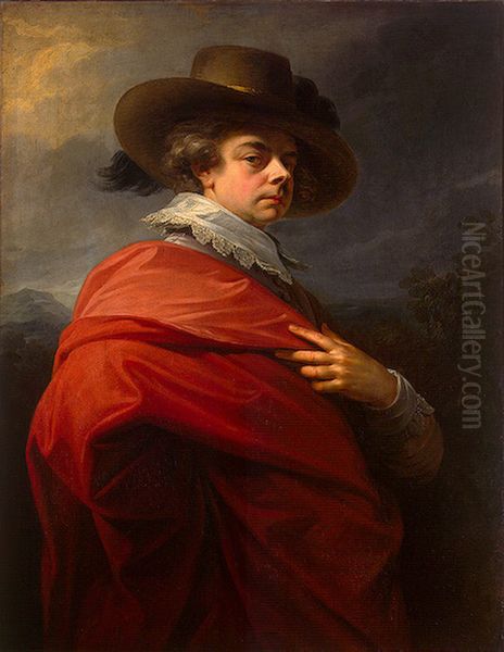 Portrat des Fursten Nikolai Jussupow Oil Painting by Heinrich Fuger