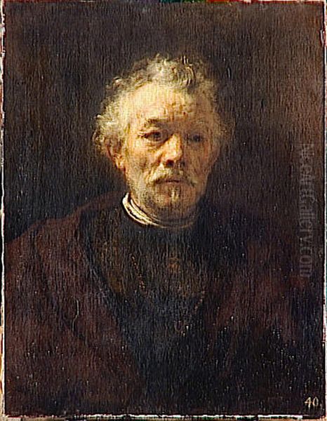 An Older Man (The Brother) Oil Painting by Rembrandt