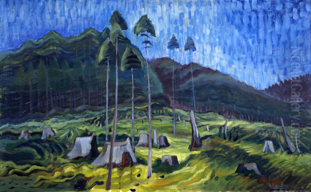 Odds and Ends Oil Painting by Emily M. Carr
