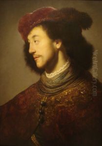 Young Man with a Red Beret