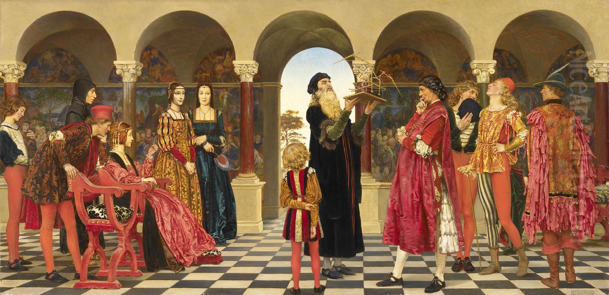 The Forerunner Oil Painting by Eleanor Fortescue-Brickdale