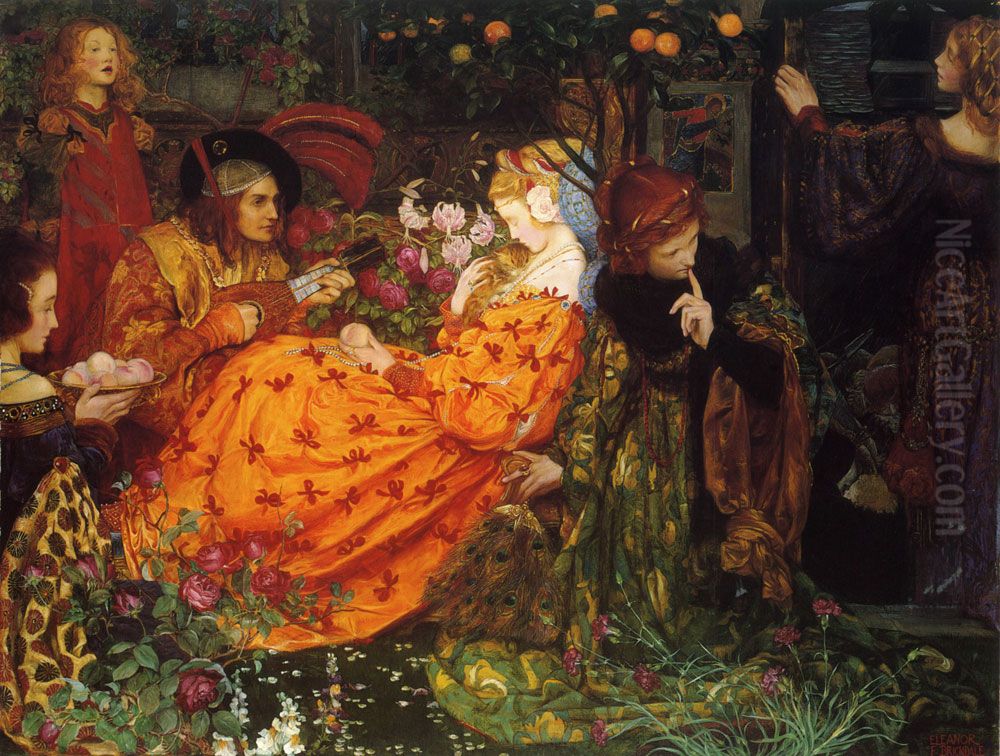 The deceitfullness of Riches Oil Painting by Eleanor Fortescue-Brickdale