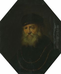 Bust of an Old Man with Two Gold Chains