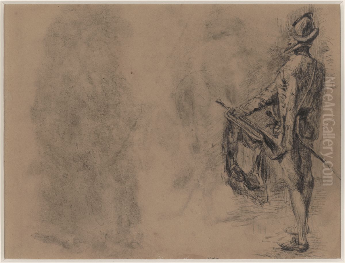 Don Quichotte Oil Painting by James Ensor