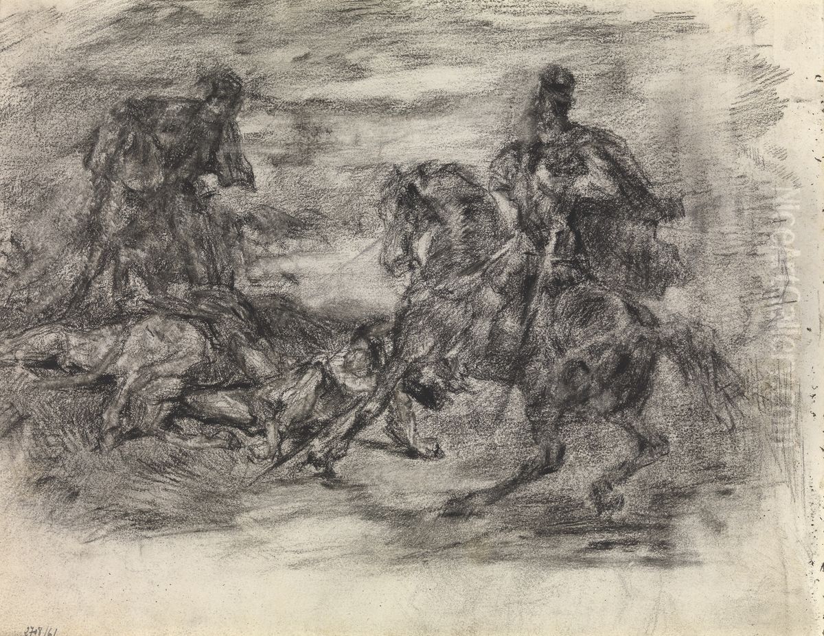 Don Quichotte Oil Painting by James Ensor