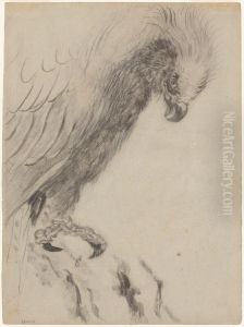 Chinoiserie, een roofvogel