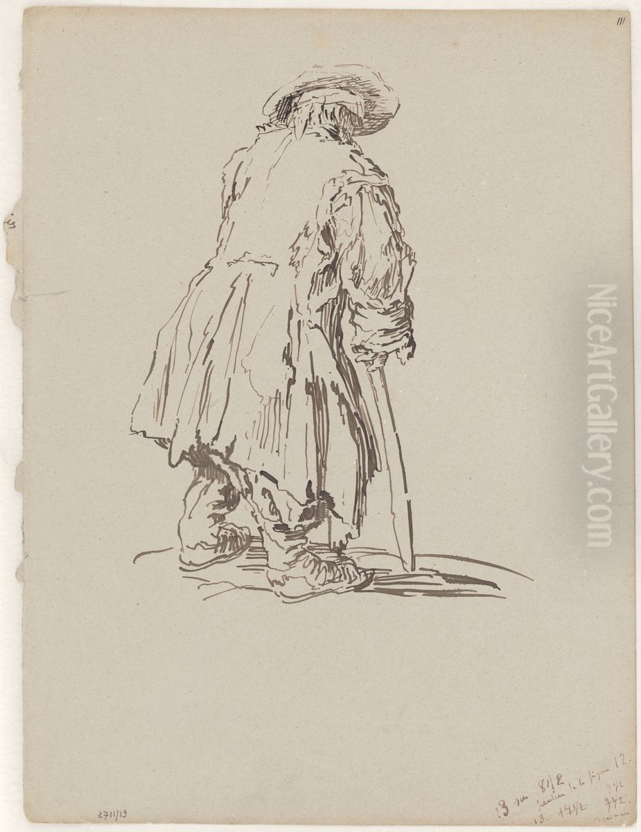 Bejaarde man Oil Painting by James Ensor Bejaarde man Oil Painting by James Ensor