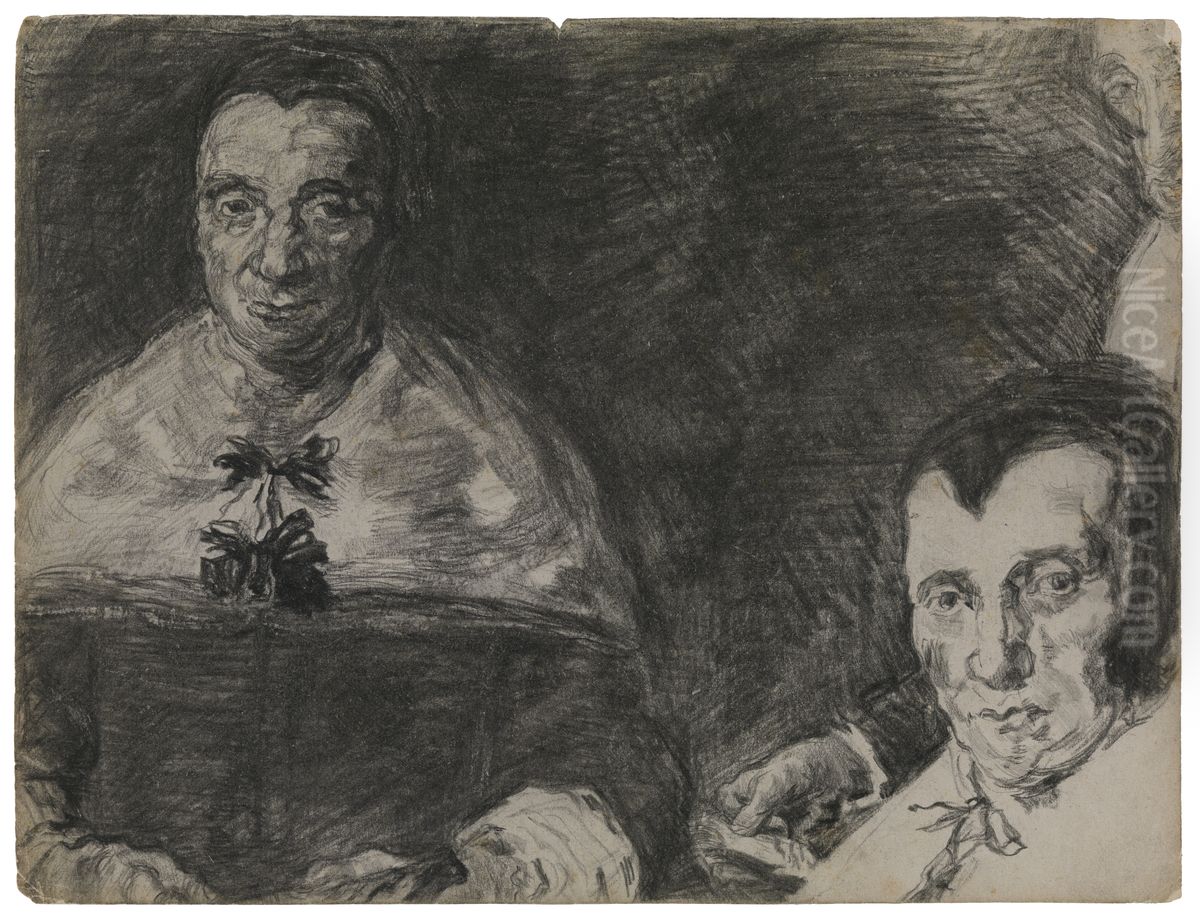 Deux regentes Oil Painting by James Ensor