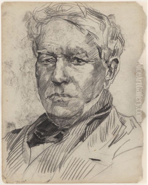 Portrait of a Man Oil Painting by James Ensor