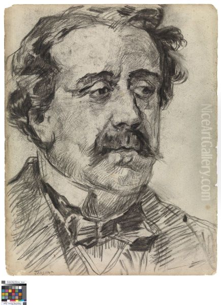 Portrait of a Man Oil Painting by James Ensor